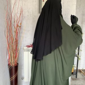 نقاب بمروحة واحدة القصير