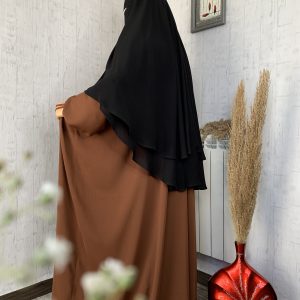 ستار العفة المتوسط بمروحتين